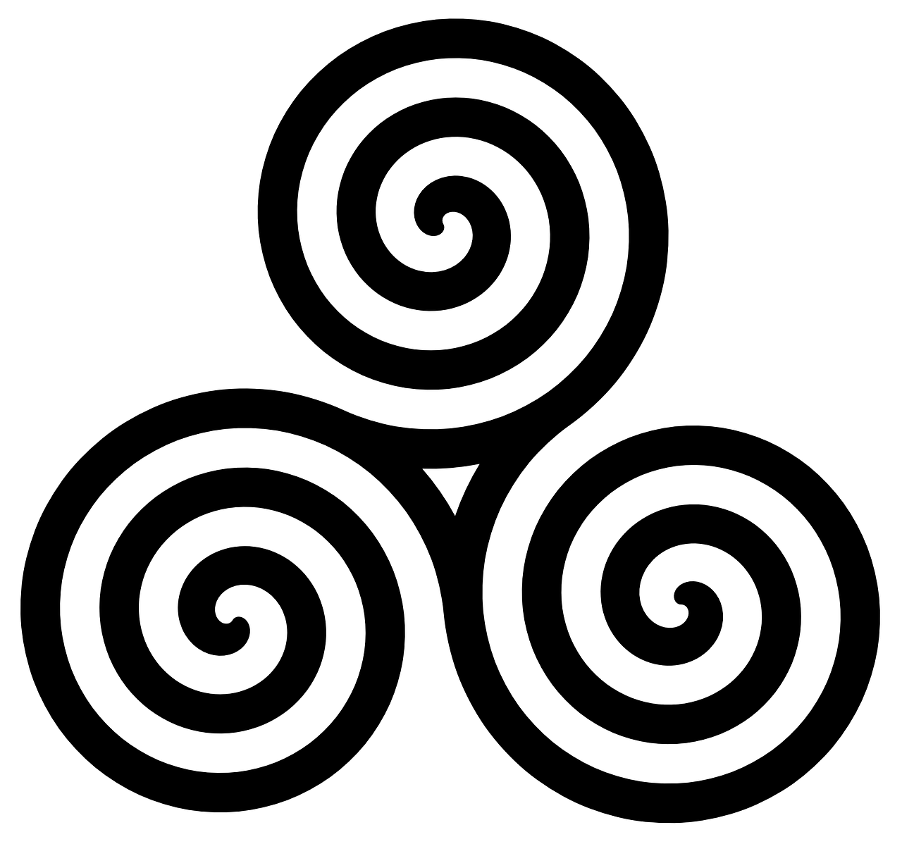 Das Triskell – Symbol der Balance  Das Triskell ist ein altes keltisches Symbol, das aus drei miteinander verbundenen Spiralen besteht. Es repräsentiert die Einheit von Körper, Geist und Seele sowie den zyklischen Fluss des Lebens. Es steht für Wachstum, Harmonie und den natürlichen Rhythmus von Wandel und Transformation.